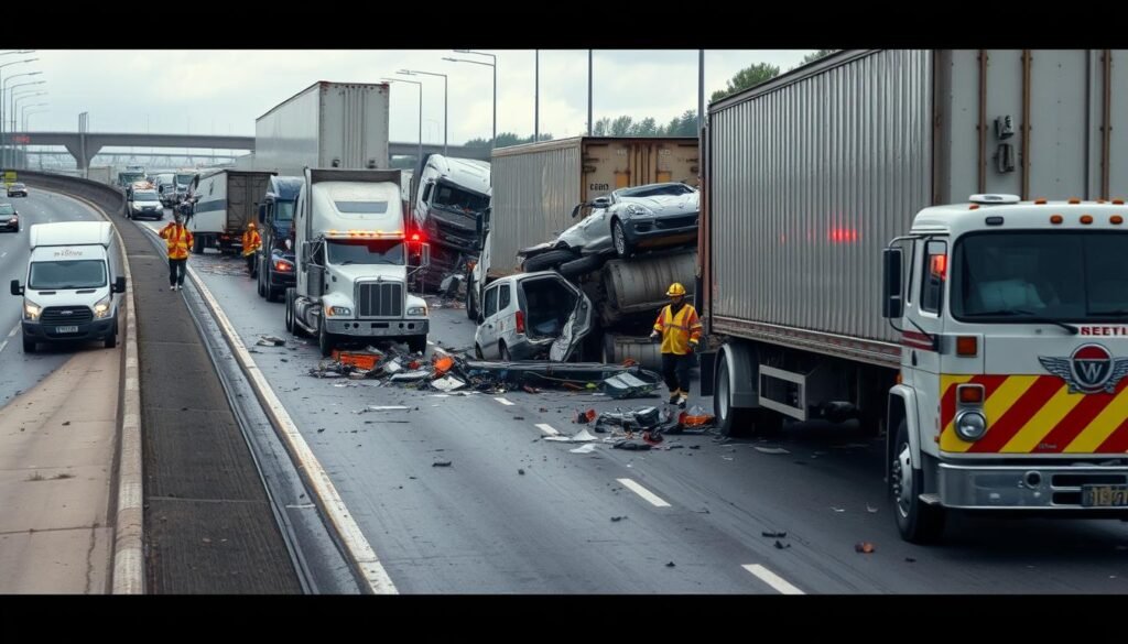 Truck accident liability