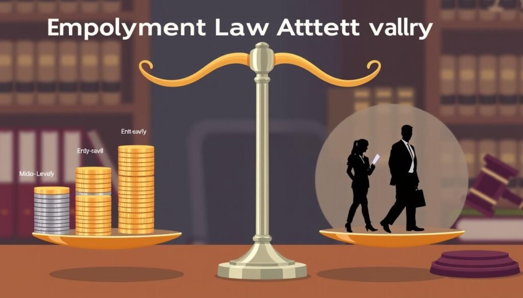 employment law attorney salary by experience